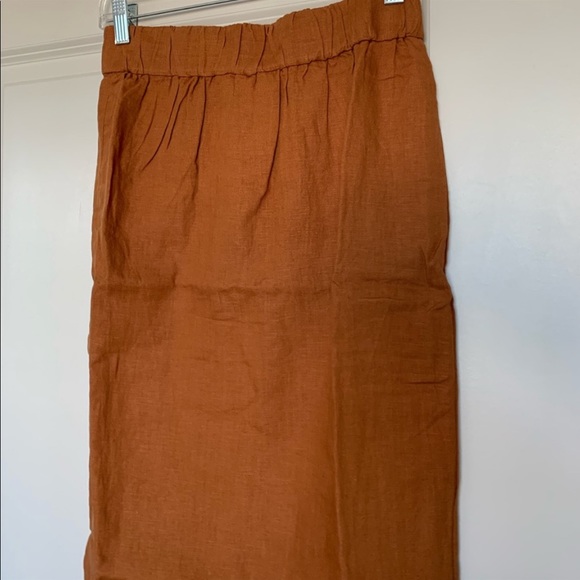 Host Pick 🧚🏼Pull-on linen skirt - Picture 8 of 10
